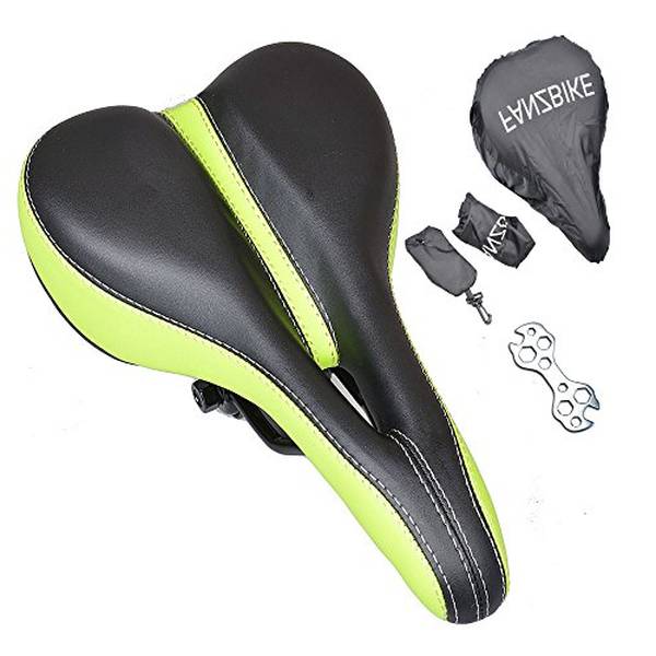 shield friction from bicycle saddle